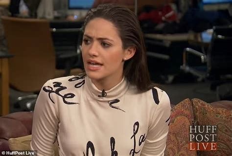 emmy rossum naked|Emmy Rossum fans are left horrified by resurfaced video of the ...